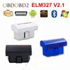 Dernière V2.1 Super MINI ELM327 Bluetooth OBD/OBD2 Sans Fil ELM 327 Multi-Langue 12 Sortes Fonctionne SUR Android couple/PC ► Photo 1/6
