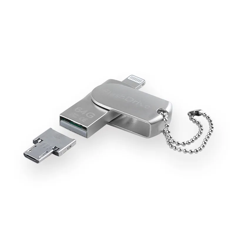 LL trader USB флэш-накопитель 32 64 Гб ручка-накопитель смартфон для IOS iPhone iPad Android OTG USB 2,0 карта памяти портативный 128G U диск