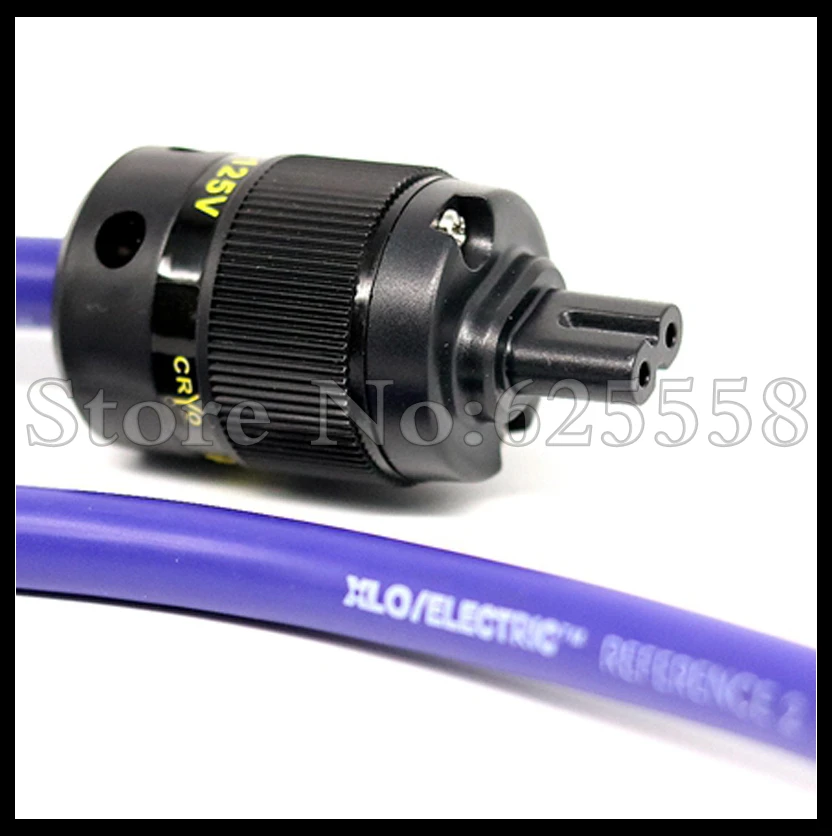 2 м XLO Reference 24K Gold Figure 8 IEC кабель питания для штепсельной вилки США|cable power|figure power