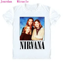 Nirvana T Shirt The Hanson Brothers Nirvana T-Shirt 90's Funny Rock Classic Vintage Tee Shirt Rock Music Cool Top Tee Tshirt
