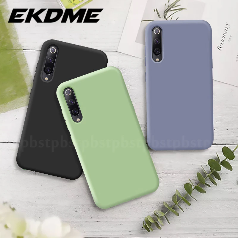 

Liquid Silicone Phone Case For Xiaomi Redmi Note 7 6 K20 Pro Case Back Cover For Xiaomi Mi 9T 9 SE 8 Lite A2 6X Mi9 Explore Mi8