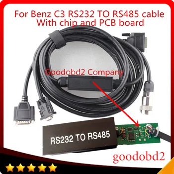 Для Mb Star C3 мультиплексор OBD2 Кабельный разъем RS232 к RS485 кабелю Автомобильные диагностические инструменты кабели для подключения MB STAR C3 к комп... Для Mb Star C3 мультиплексор OBD2 Кабельный разъем RS232 к RS485 кабелю Автомобильные диагностические инструменты кабели для подключения MB STAR C3 к комп...
