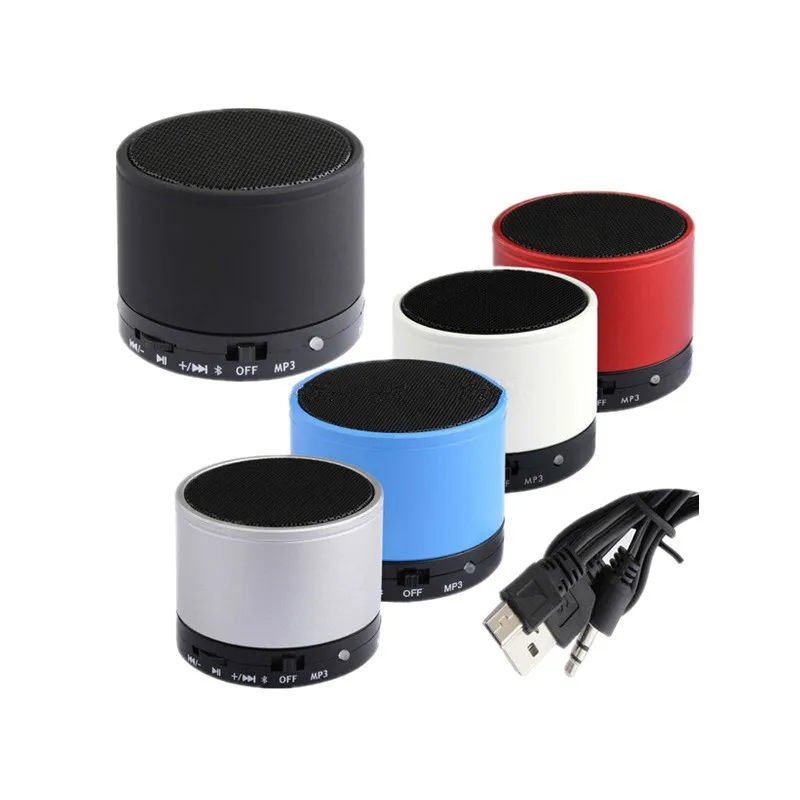 Mini portable speaker wireless bluetooth speaker with microphone stereo