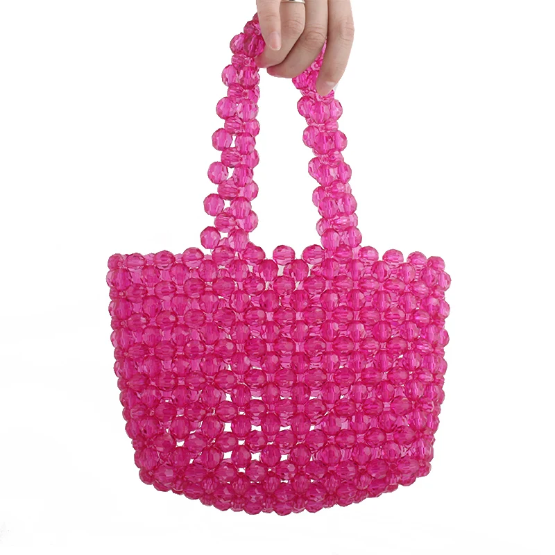 

bolsa feminina crystal pearl bag luxury handbags women's bags designer beaded bags clutches evening bag women party casual purse
