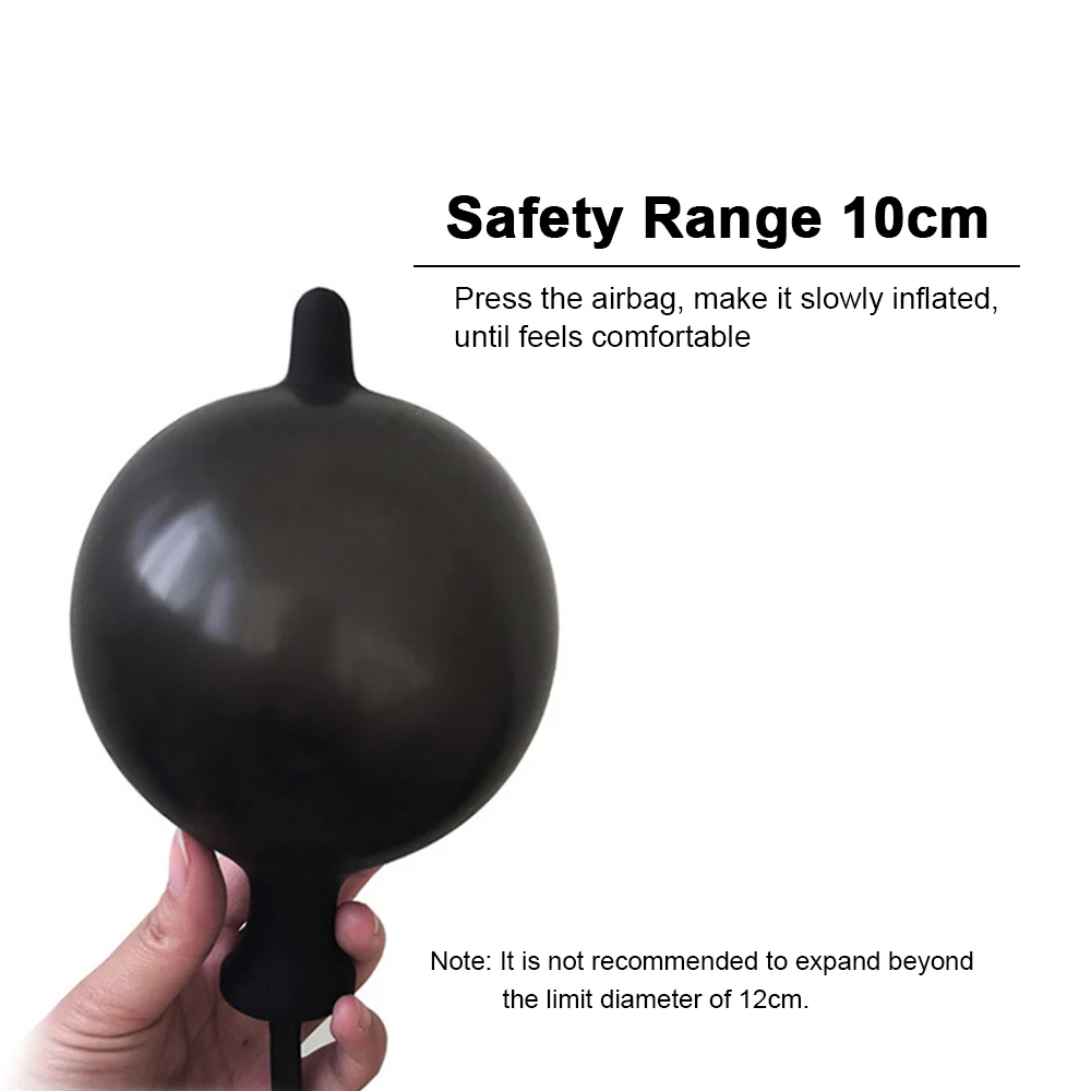 Silicone Inflatable Butt Plug & Anal Dilator Expandable Air-filled Huge Dildo Adult Erotic Anal Plug For Men Gays Anal Sex Toys