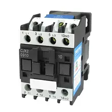 CJX2-0910 660 Ui 20A lth 3 полюса нет 35 мм din-рейка контактор переменного тока 36 В катушка