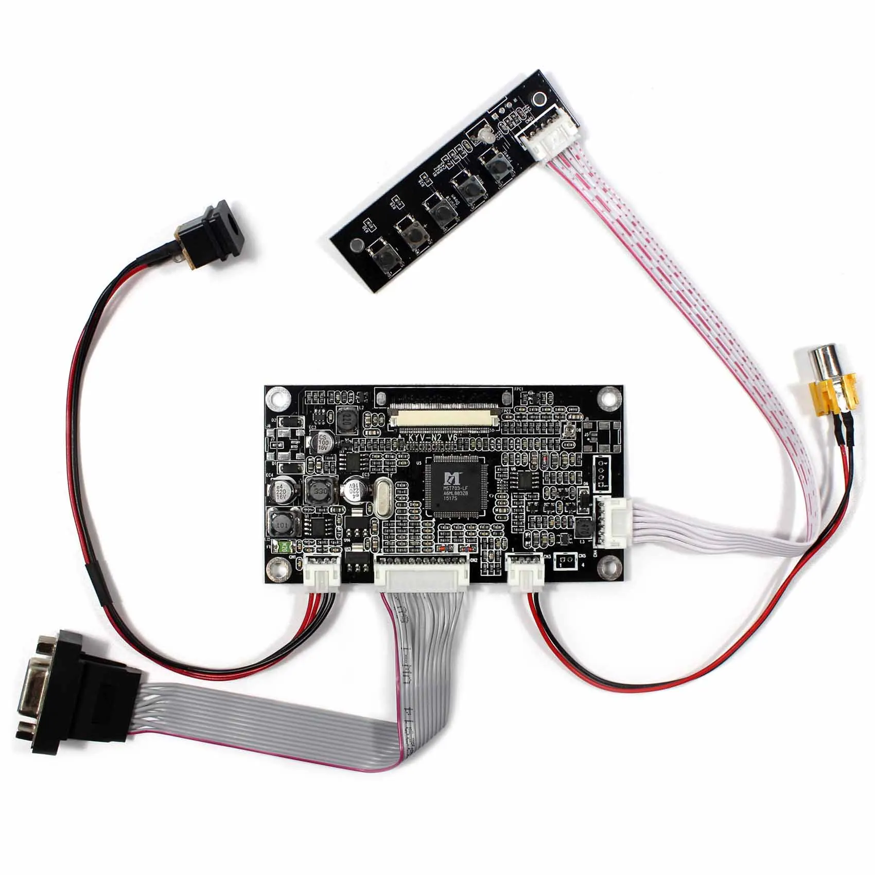 VGAAV ЖК-плата контроллера KYV-N2 V6 5 дюймов ZJ050NA-08C Замена AT050TN22 640x480 ЖК-панель