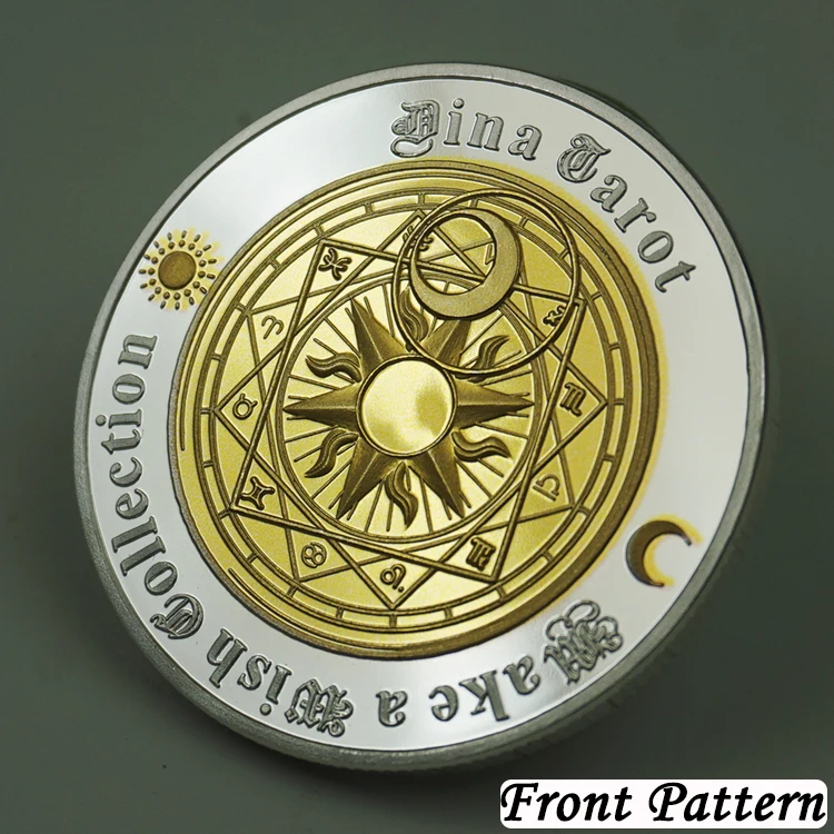 ニウエ タロットカード銀貨Ⅵ「恋人達」1オンス銀貨カラープルーフ