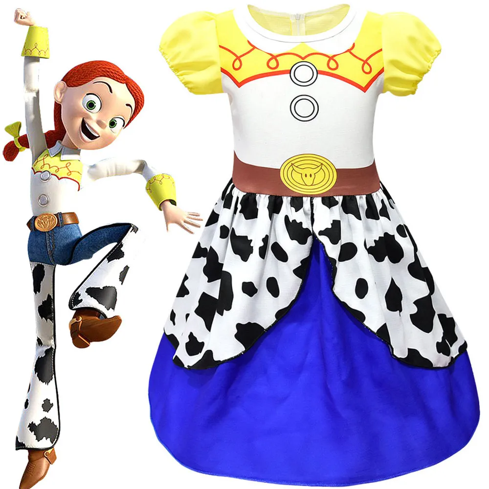 

Toy Story and Beyond Jessie Costume Toy Story 3 Child buzz Costume Cowgirl Toy Story Jessie Tunic Tank dress toddler dresses