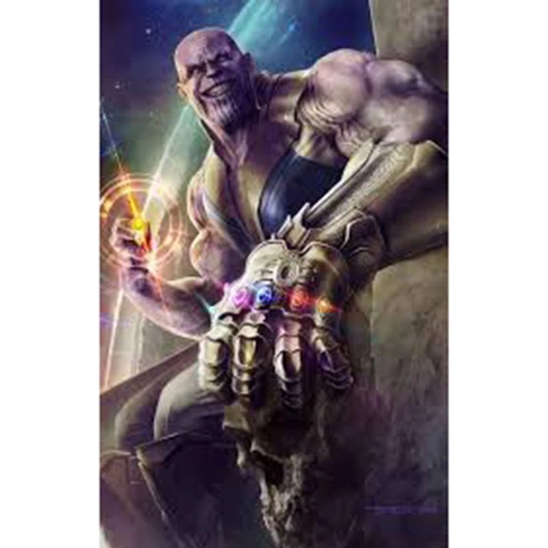 5D набор алмазных картин Thanos Guardians of Galaxy Алмазная вышивка крестиком Сделай Сам
