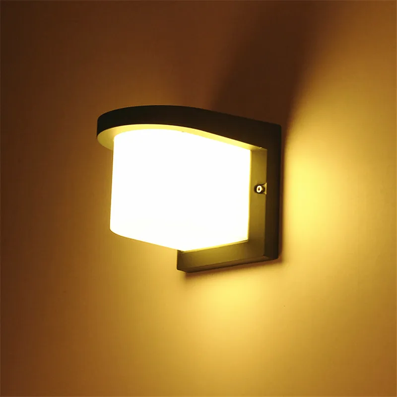 

European modern minimalist creative retro outdoor wall lamp waterproof LED garden lighting outdoor villa balcony terrace