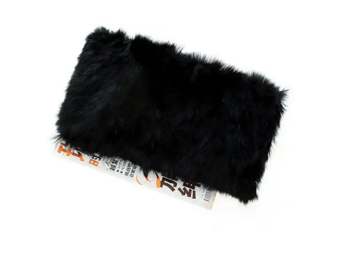New 2018 Fashion Rabbit Fur Bags for Women Shoulder Bags Solid Ladies Crossbody Chain Bags for