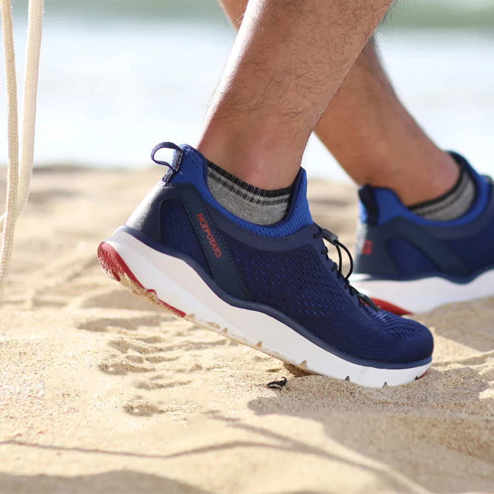 

Hot Potato Walking Shoes Women Female NonSlip Lace Up Breathable Casual Walking Shoes Men Travel Outdoor Sports Male Sneakers G3