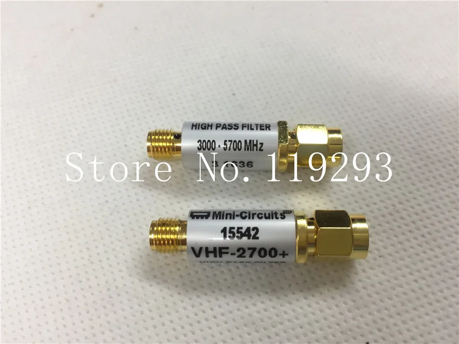 

[BELLA] Mini-Circuits VHF-2700+ 2650-6500MHZ 50 RF bandpass filter SMA