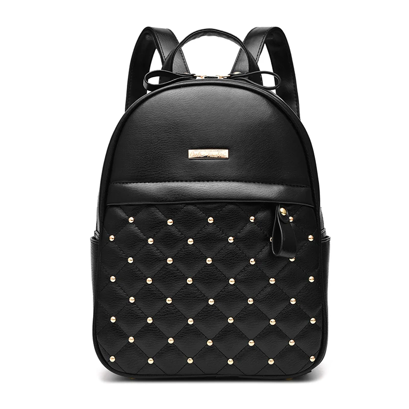Size 28 22 13cm preppy style woman backpack Free Shipping 2017 new Go shape student fashion