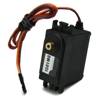

2015 Hot 1501 mg metal 17 kg big torque servo steering gear