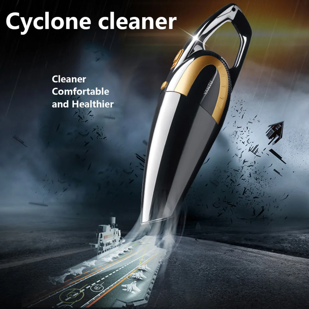 

120W YANTU Cleaner Portable Handheld Wet Dry Auto High Power Cleaner D.19