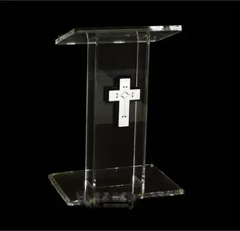شراءشحن مجاني بوببت الأكثر مبيعاً من الأكريليك الحديث ، منبر من الأكريليك ، كنيسة منبر أكريليك حديثة وأنيقة 2016