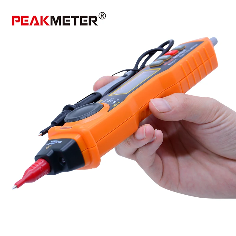 Peakmeter MS8211 цифровой мультиметр с зонд acv/dcv электрический ручной тестер Multitester