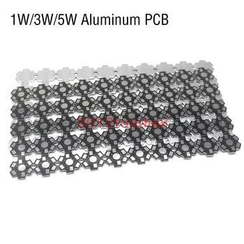 

3w led pcb 200pcsx 1W 3W 5W 20mm High Power LED PCB Aluminum Star base plate Circuit board DIY