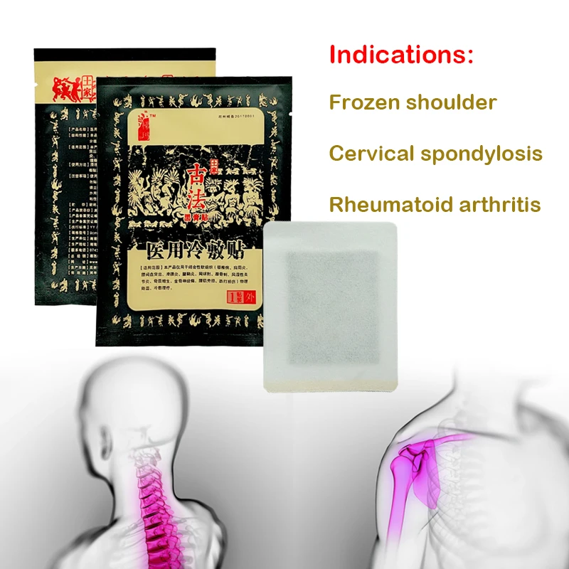

8Pcs/box Professional Cervical Spine treatment Patch neck pain relief Chinese Medicine Pain Plaster Health Care Products