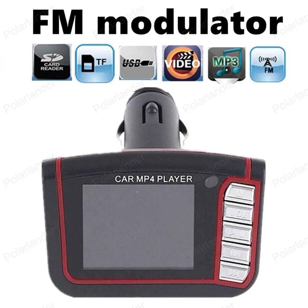 1 8 &quotLCD Автомобильный MP4 музыкальный плеер SD TF MMC USB диск зарядное устройство с