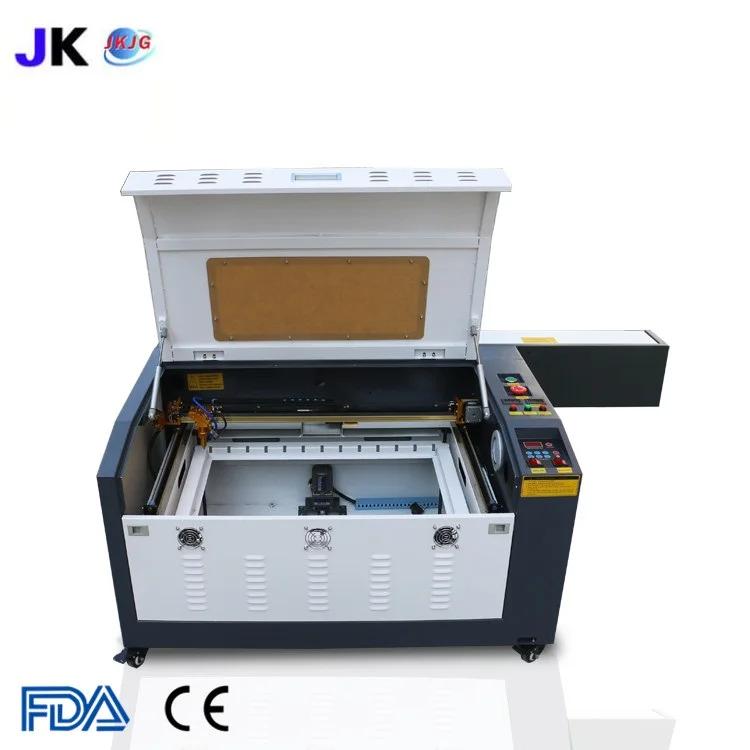 4060 RECI 100W CO2 Laser Engraving Machine With Up And Down Working Table To Russia Include Customs Duty And Tax