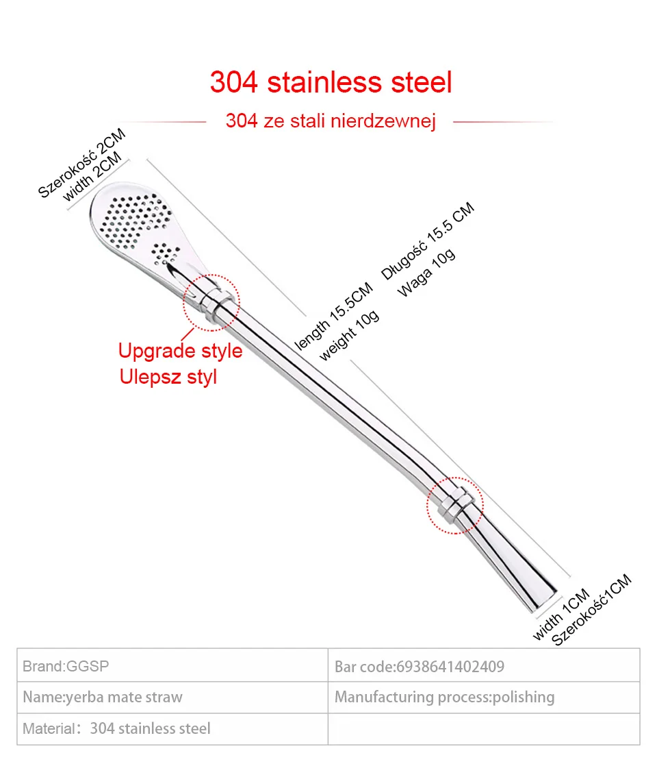 Yerba mate нержавеющая сталь солома металлический фильтр питьевой соломы многоразовые Экологически чистые Bombilla чайные инструменты барные аксессуары Горячая Новинка