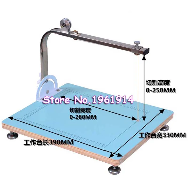 220V 390x330mm станок для резки доски, рабочий стенд, настольный инструмент, резак из пенополистирола