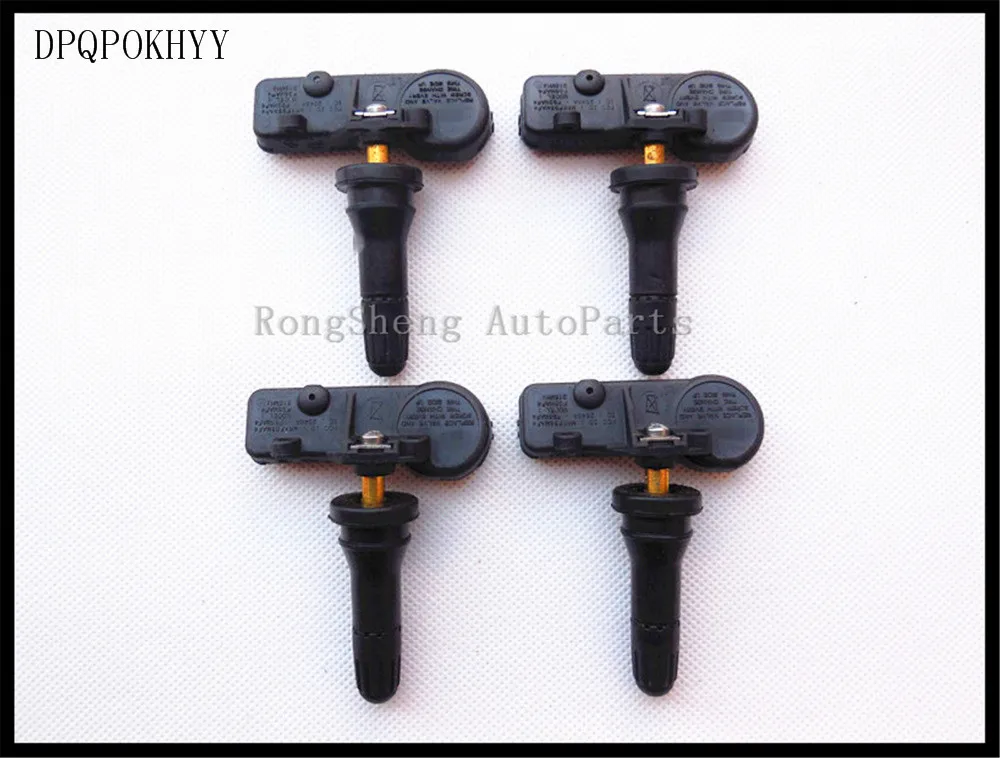 

DPQPOKHYY SET(4) DE8T-1A180-AA CM5T-1A180-AA Tire Pressure Monitoring Sensor TPMS For Ford