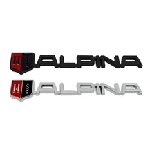 Accessori auto Esterno Decorazione 3D Adesivi Sticker Metallo Per BMW Alpina E36 E39 E46 E60 E90 F10 F20 F30 GT z3 Z4 X3 X4 X5 X6