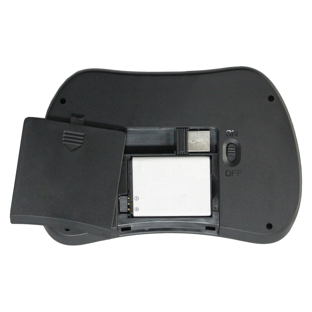 I8 1020 мАч 7 цветов подсветка 2 4G Air Mouse беспроводная клавиатура с тачпадом ручная для