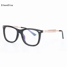 EE высококачественные женские очки прозрачная оправа материал прозрачные линзы очки для чтения оправы очков для близорукости Oculos De Grau