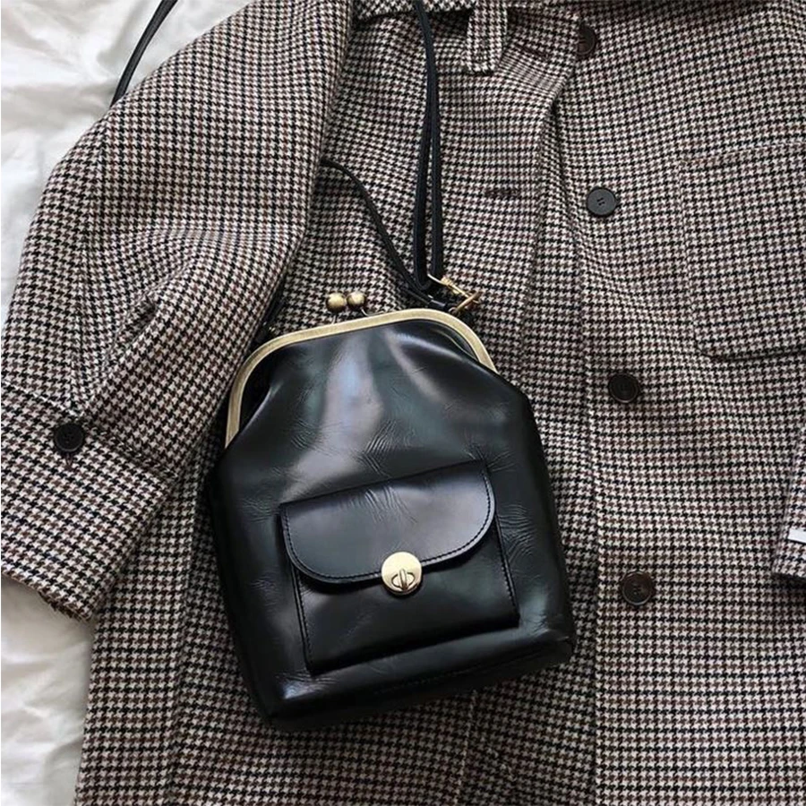 خمر مقابض عصرية المرأة حقيبة بو الجلود الكتف Crossbody مصمم العلامة التجارية النساء Crossbody حقيبة الترفيه السفر حقيبة محفظة 2019