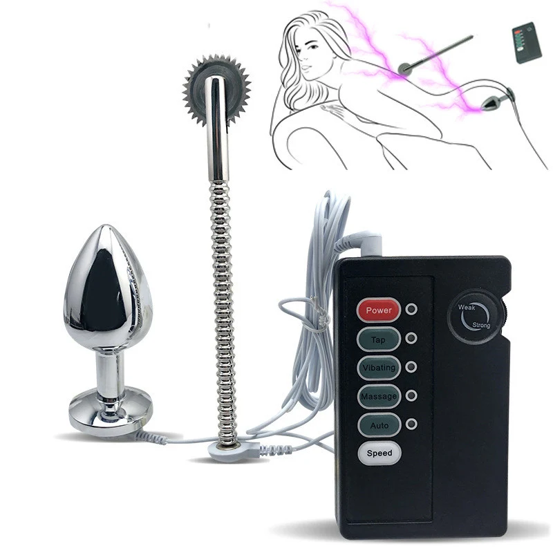 Buy Electric Shock Anal Massager Pulse Stimulate