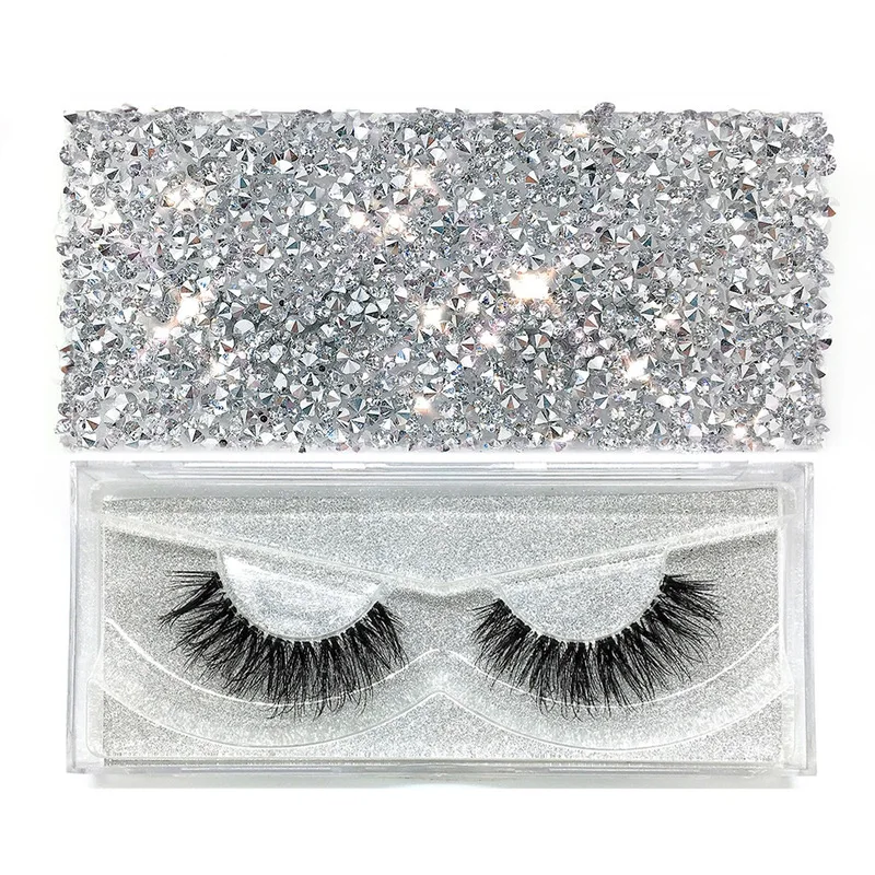 

3D Mink Hair False Eyelashes Natural / Long Thick Wispy Eyelashes Makeup Extension Tools Long Thick Soft Fake Eye Lashes