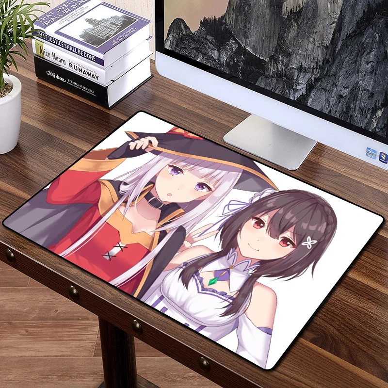 

FFFAS 60x40cm Big Mouse Pad Mat Japan Anime ONE PIECE NARUTO DRAGON BALL Mousepad Desk Laptop Computer Display Cushion USA UK
