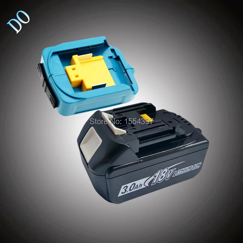 

Twin USB Port Adapter 18V BL1830 3000mAh Rechargeable Li-ion Power Tool Battery Replacement for Makita 18V BL1840 BL1815 LXT400