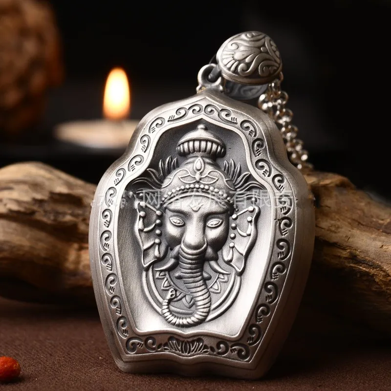 

s999 silver dollar is like the God big Pendant Sterling Silver sweater chain.