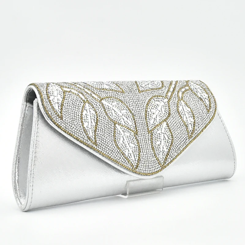 Dernières Décoré Et argent Chaussure Sac Avec rouge Italiennes Africain pourpre or Assorti fuchsia Couleur Strass Ruban vert Ensemble Femmes Chaussures Pompes Parti Italien Noir ZwrZx80q