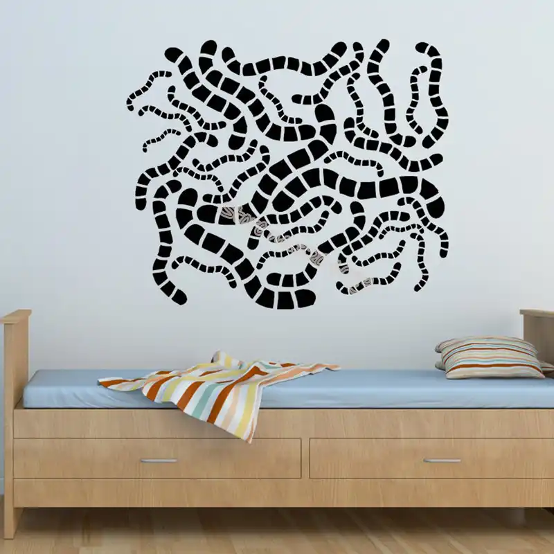 Pegatina De Pared De Insectos Cebo De Gusanos Para Pesca