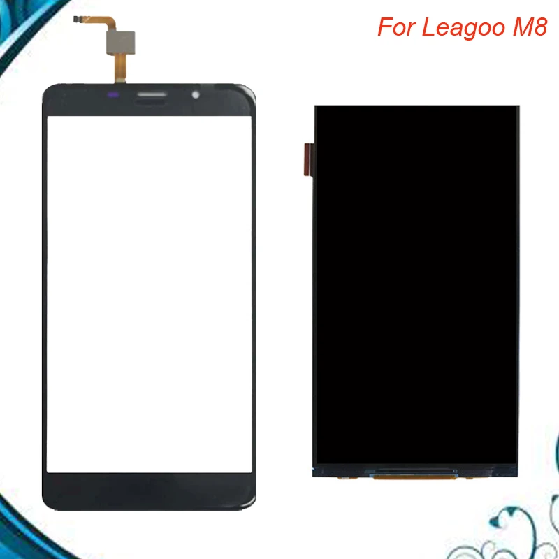 5,7 дюймов Taested OK для Leagoo M8 ЖК-дисплей+ сенсорный экран Запасные части запасные аксессуары для Leagoo m 8