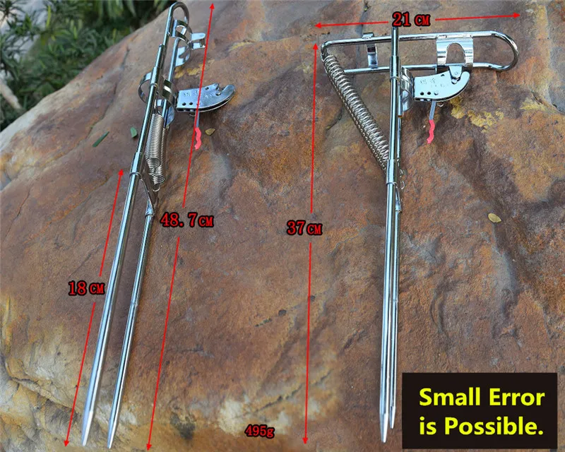 Модернизированная Автоматическая Удочка аксессуары двойная пружина высокая прочность утолщенная сталь Удочка Стенд кронштейн держатель