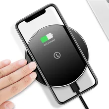 10 Вт Быстрое Qi Беспроводное зарядное устройство для samsung Galaxy S6 S7 S8 S9 Plus Galaxy Note 7 8 Беспроводная зарядка для Iphone 8 X Xs зарядное устройство