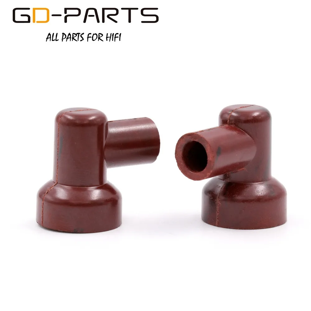 GD-PARTS, коричневые бакелитовые вакуумные колпачки с анодной пластиной для FU29 FU32 829 832 вакуумные трубки 2 шт