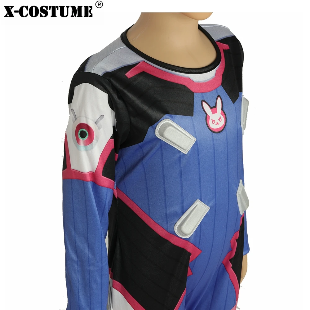 X COSTUME OW DVA/Детский комбинезон для 4 6 лет карнавальный костюм детей 7 9