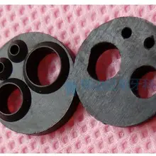 1 шт. Стоматологическое 4 круглое отверстие черные инструменты мобильный стоматологический телефон Стоматологическое четыре отверстия резиновая подушка хвост прокладка уплотнительное кольцо