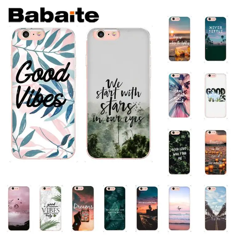 

Babaite Aloha Summer Beach TPU Phone Case Cover Shell for iPhone 5 5Sx 6 7 7plus 8 8Plus X XS MAX XR Fundas Capa