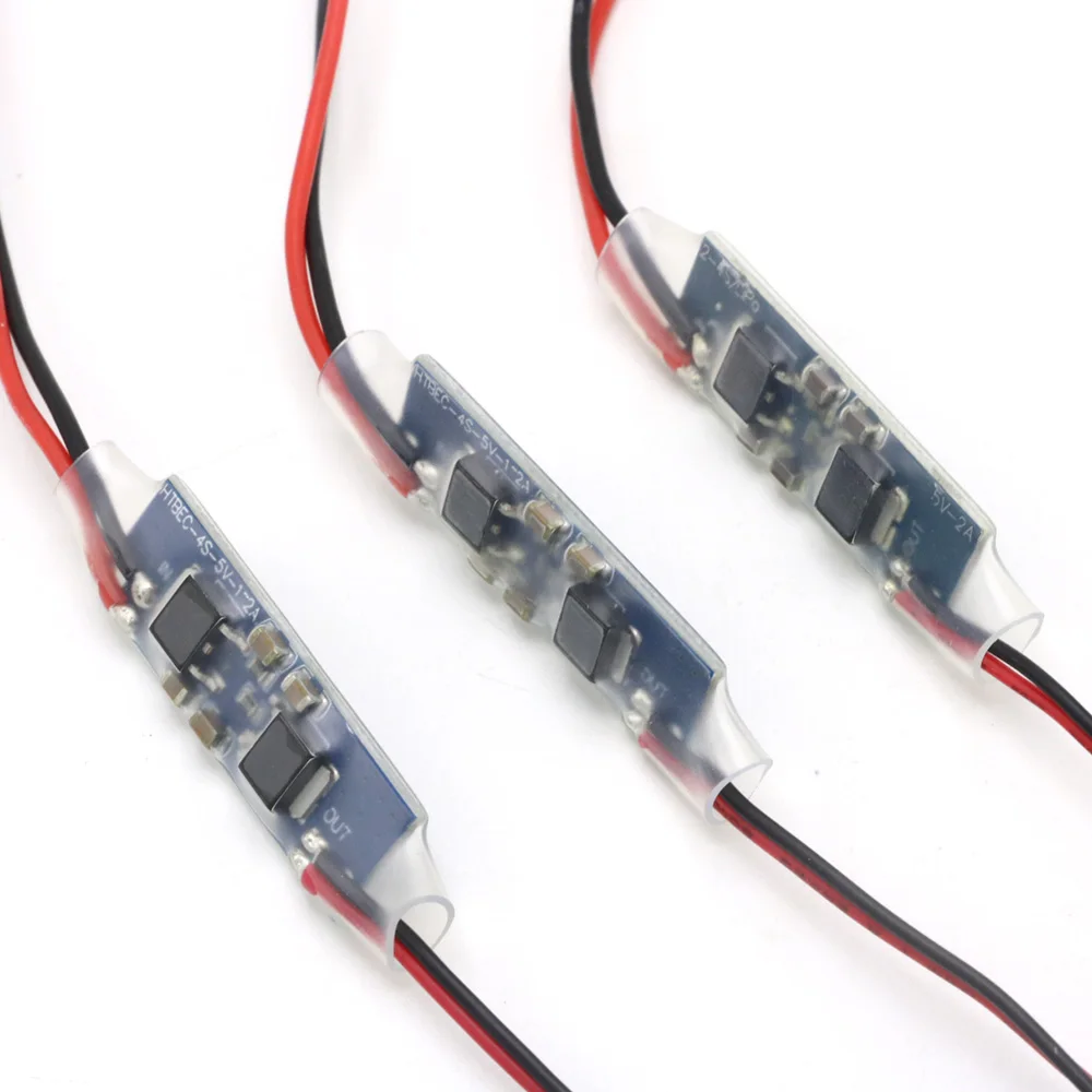 BEC 5V 2A para RC - Regulador de Tensão 2-4S LiPo