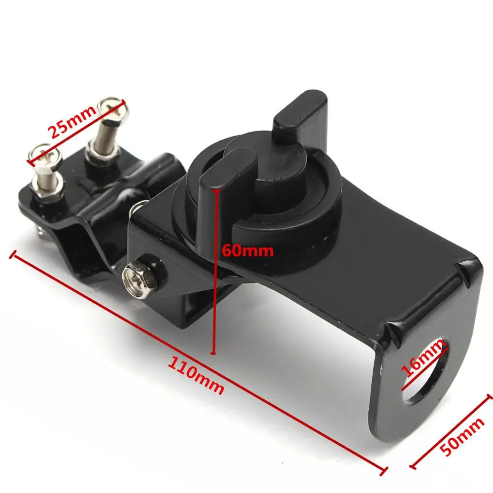 RB-46 Car Antenna Mount Black Color For Mobile Car Radio Antenna Bracket 2 way